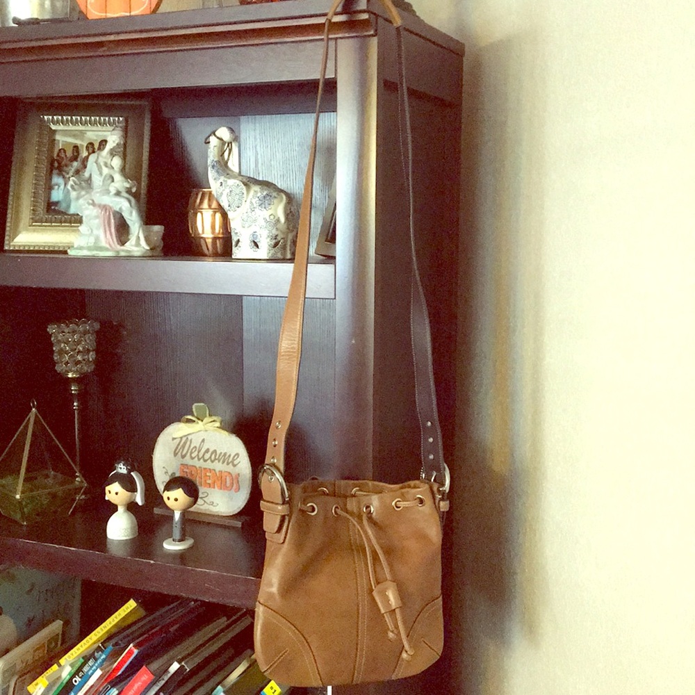 Coach mini bucket crossbody